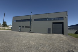 Теплый склад 971 м² с офисом и ТП