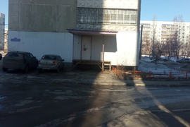 Помещение 180 м² под магазин с пандусами