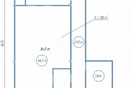 Помещение  Склад Офис 130 м²