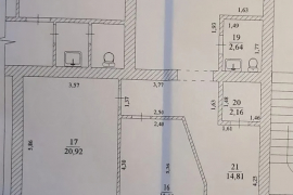 Офис ПВЗ   20,92/15,41/25,38 м²