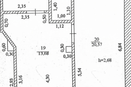  Кабинет 37–50 м² с мокрой точкой в о...