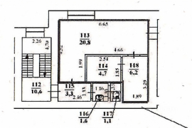 Помещение 52,5 м² под офис, кабинет, ...